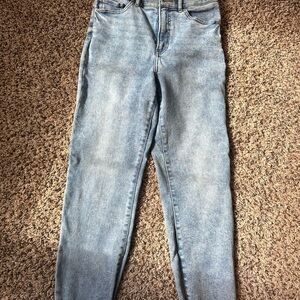 Express Light blue mom Jeans